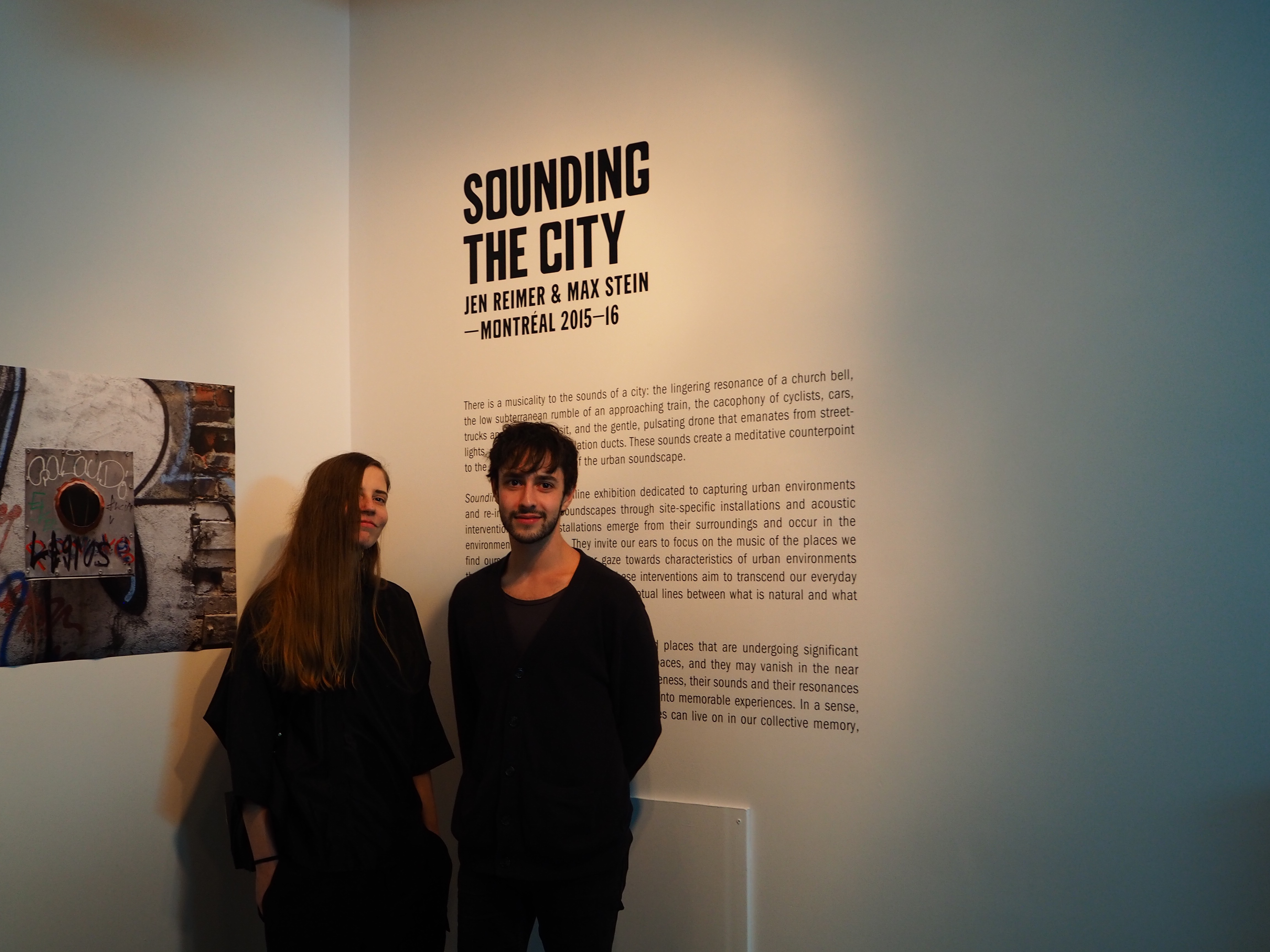 Exhibition photo 4 - Sounding the City 001 - Montréal 2015-2016